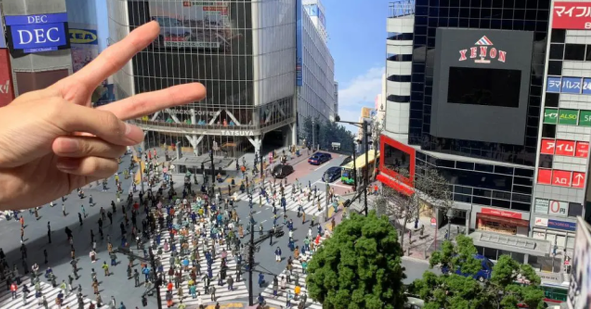 日本Cityscape Studio用場景模型重現「澀谷站前交叉口」 微小細節讓人驚豔！