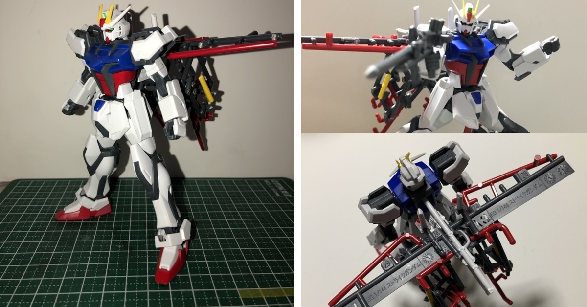 推主創意組裝ENTRY GRADE「攻擊鋼彈」 廢料利用你也可以！