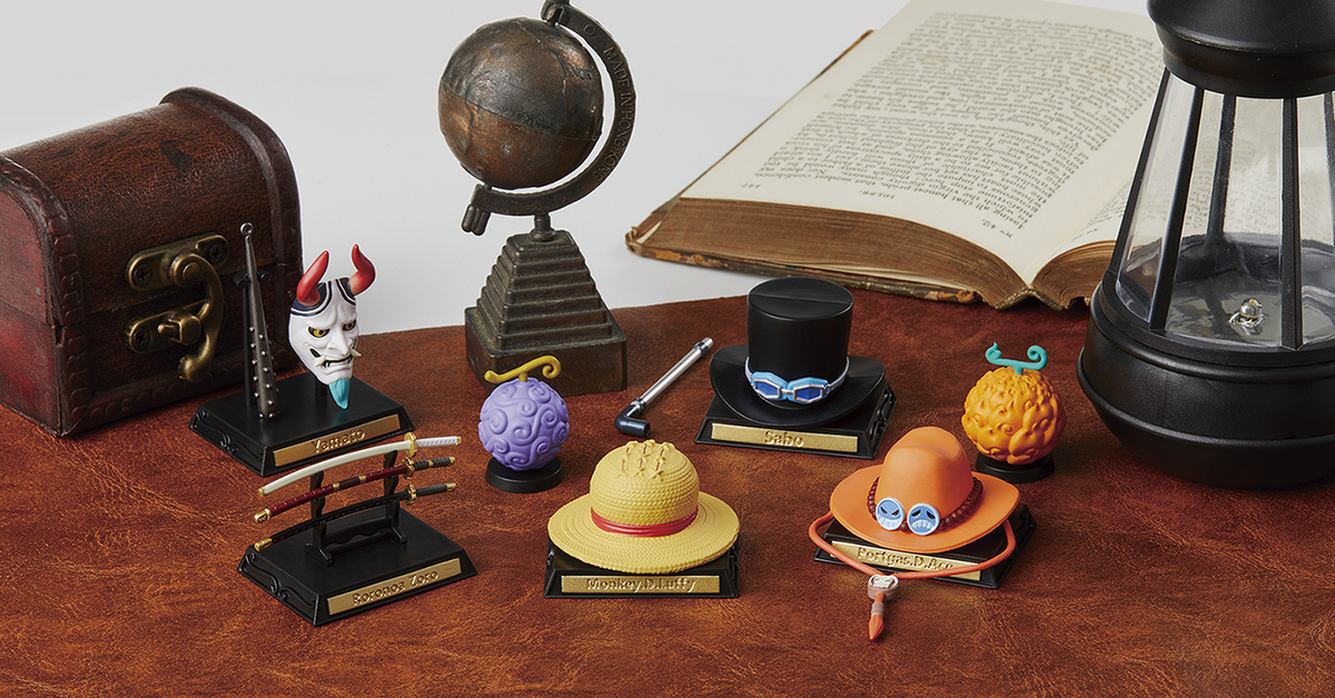 「GASHAPON！COLLECTIONSONE PIECE」轉蛋 別具質感的航海王道具收藏