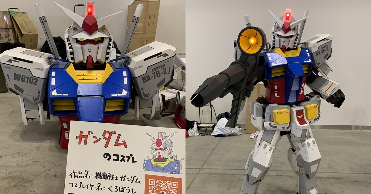 傾注9個月心血打造！「等身大」RX-78-2鋼彈現身Comiket99