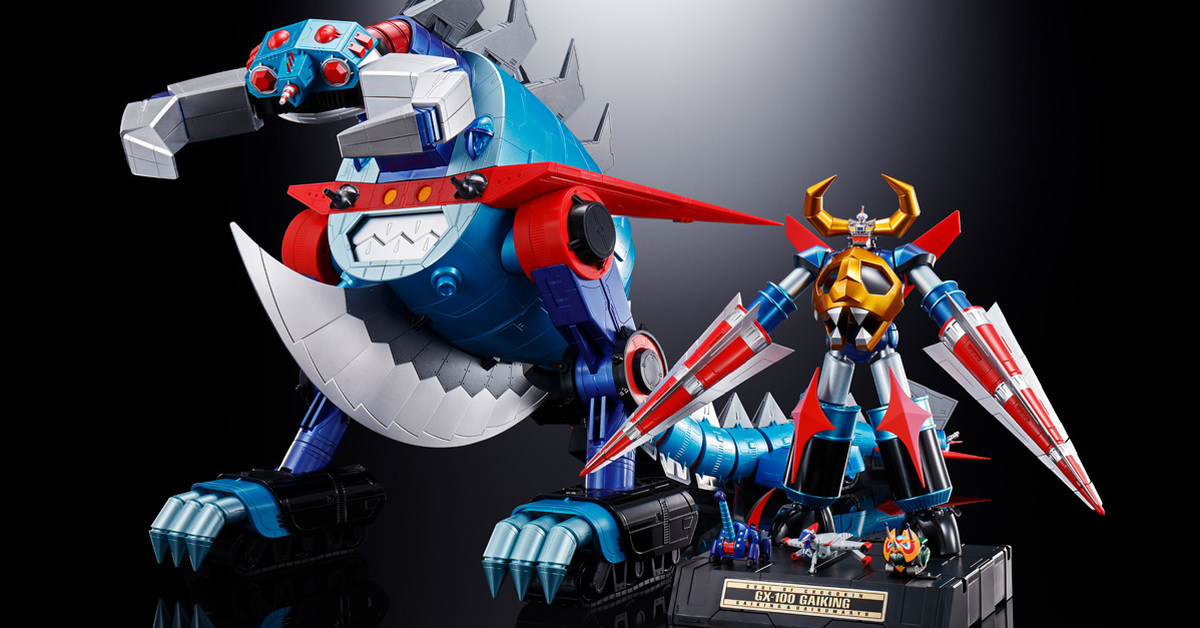 裝備後全長近 1 公尺！『超合金魂 GX-100X GAIKING & 大空魔龍強化型零件組』今年 07 月發售