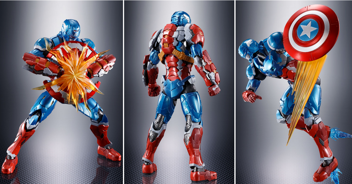  S.H.Figuarts「TECH-ON AVENGERS 美國隊長」清水榮一設計新型動力套裝！