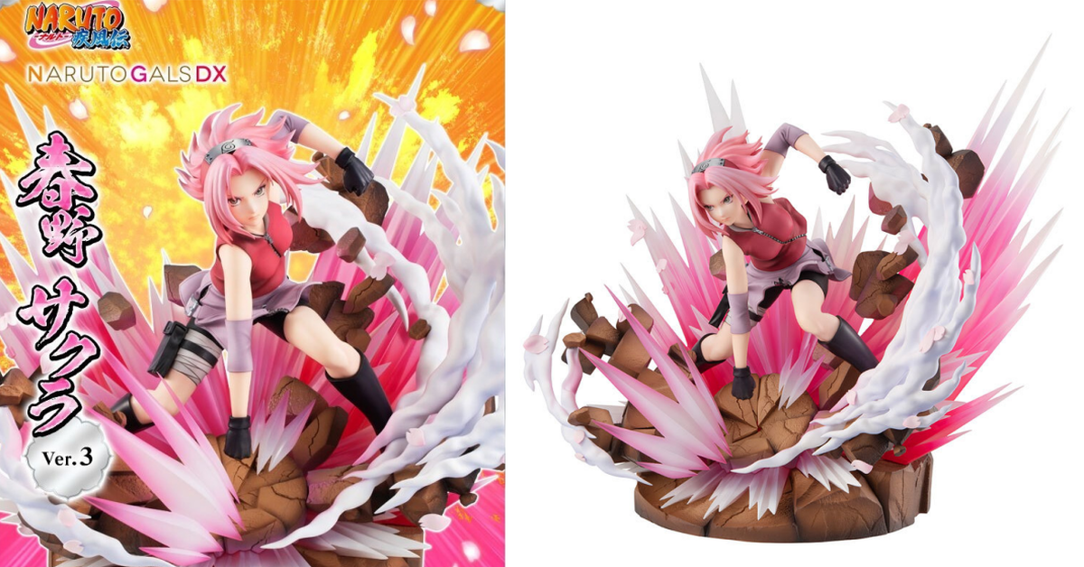 混帳東西！NARUTO Gals DX《火影忍者疾風傳》春野櫻 Ver.3 使出大怪力櫻花衝！