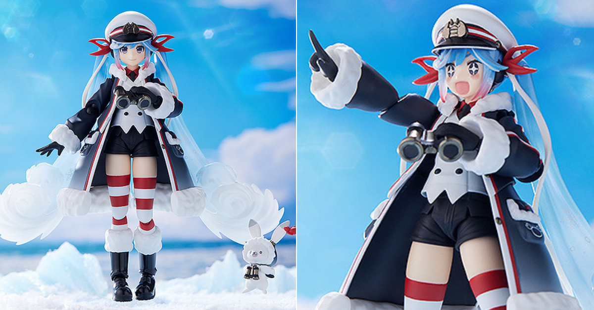充滿北海道冬季海景元素『figma 雪未來 Grand Voyage ver.』預計 07 月發售！