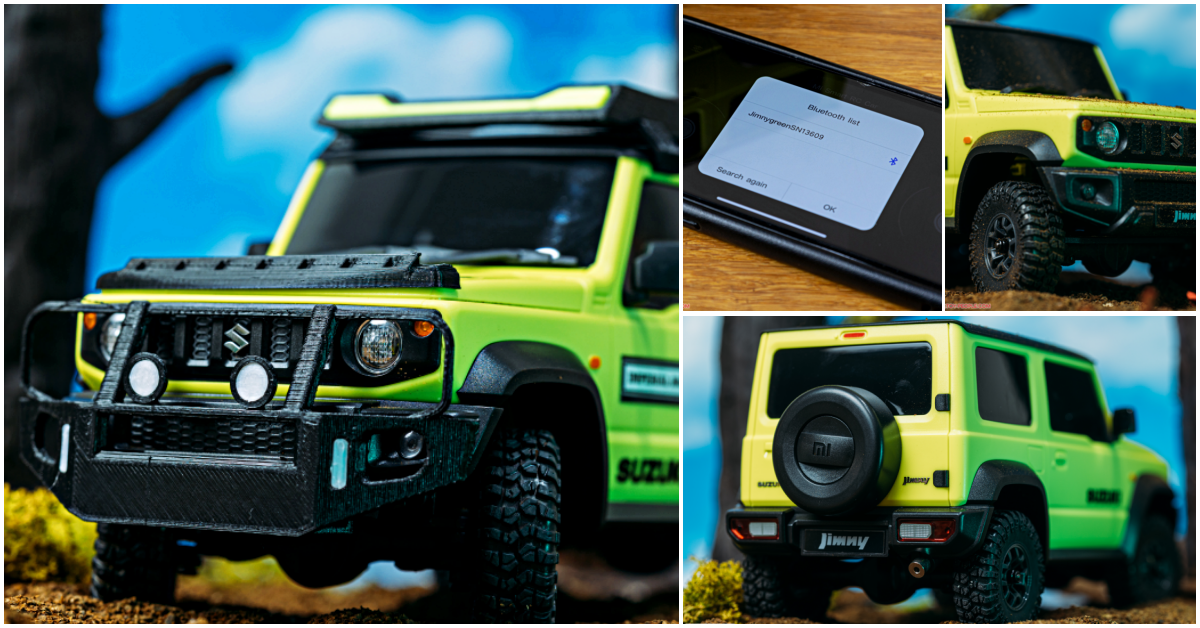 【美品】Xiaomi 1/16 スズキ ジムニー スマホ操作 ラジコン シャオミ『スズキ ジムニー』1/16 スマートRCカー 開封レビュー