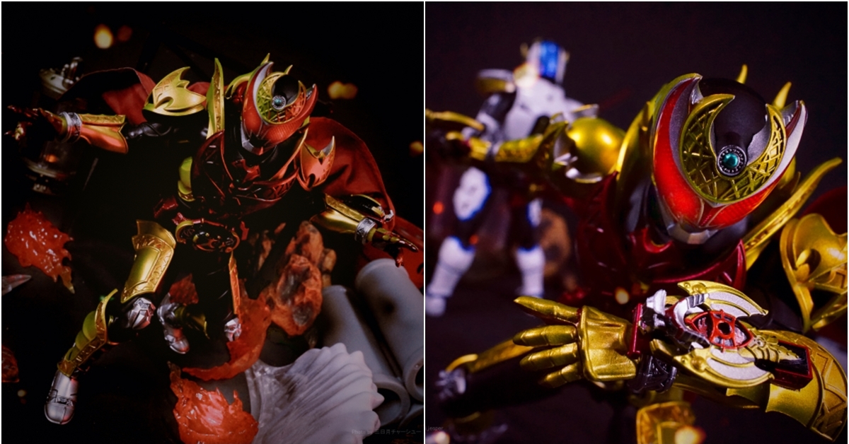 『開箱』KIVA真骨終於可以三代同堂？還可以變成夢幻型態？KIVA 魔皇型態Emperor Form 真骨彫『 JESPER叉燒HOBBY廢話開箱』