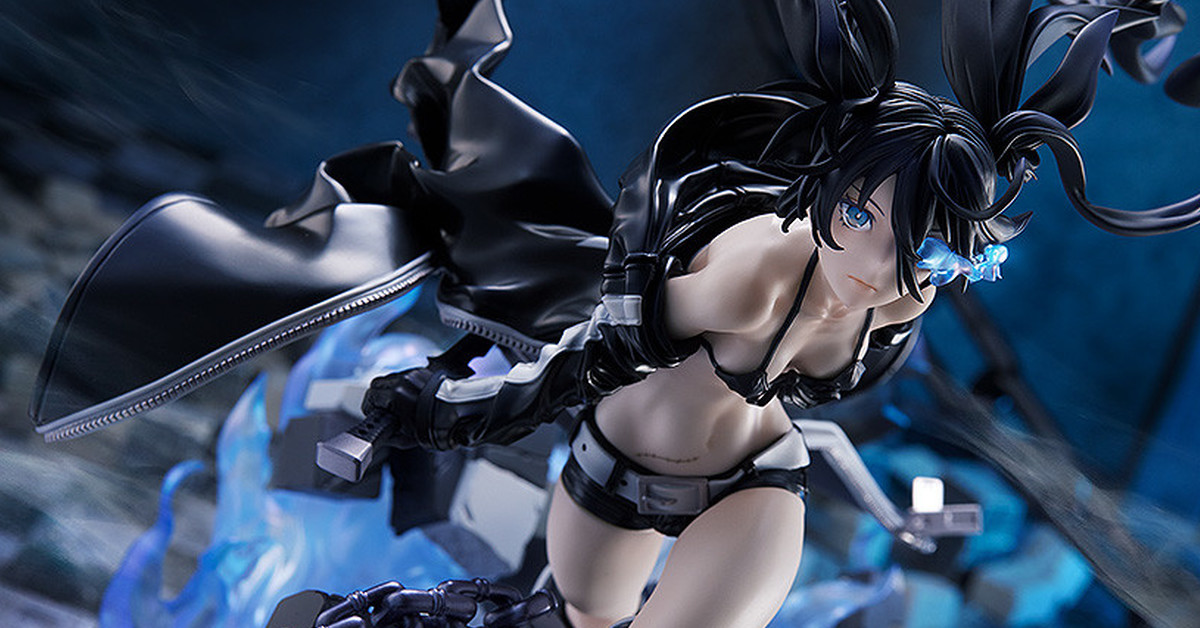 MaxFactory「BLACK★ROCK SHOOTER HxxG Edition.」1/7比例模型 黑岩射手疾行！