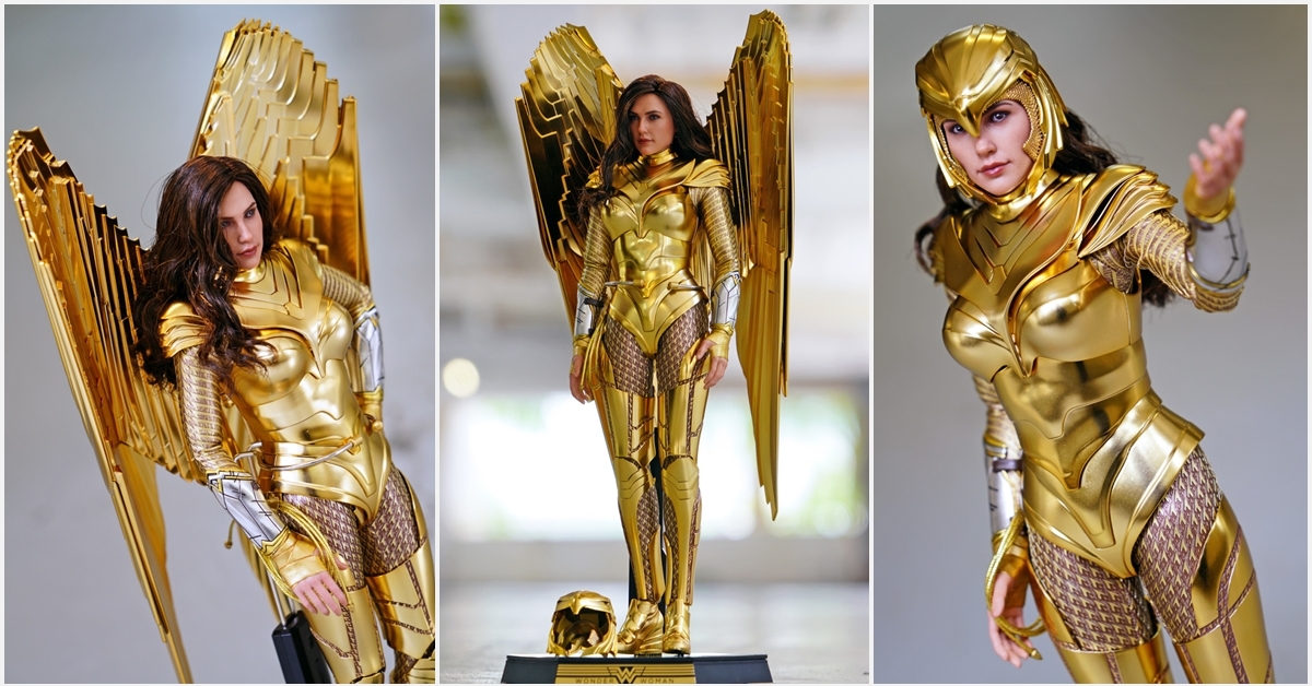 [D.M.S. 玩具報告] 女神的黃金聖衣！Hot Toys MMS577 - Wonder Woman 1984 Golden Armor