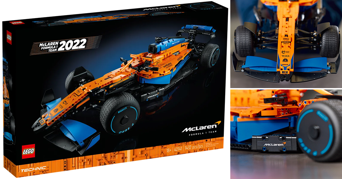レゴ テクニック 42141 マクラーレン フォーミュラ1 レースカーが登場 