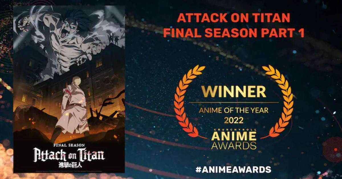 《進擊的巨人The Final Season》稱霸Crunchyroll動畫獎 獲得年度動畫&多項獎座 