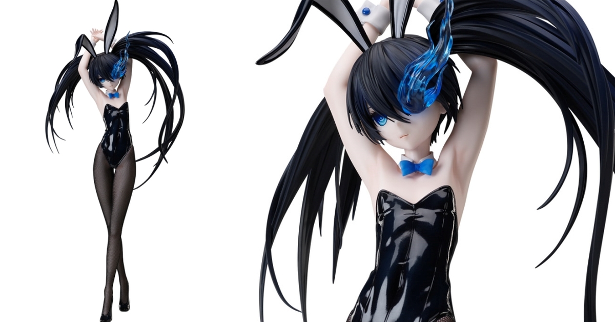纖細魅力！FREEing「B-Style BLACK★ROCK SHOOTER 兔女郎Ver.」1/4比例模型