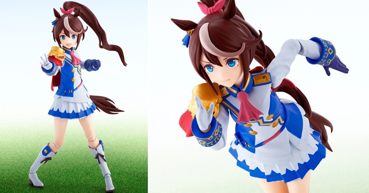 再現豐富表情變化『S.H.Figuarts 賽馬娘 東海帝王 可動人偶』預計 07 月發售！