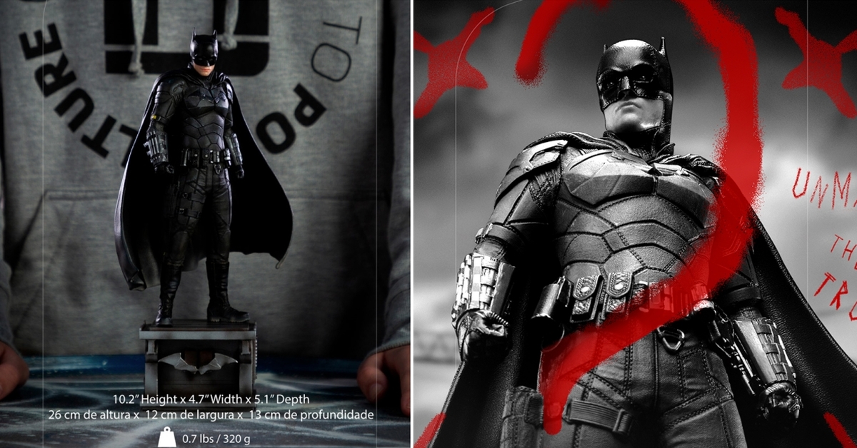 Iron Studios「Art Scale 蝙蝠俠（The Batman）」1/10 比例限量雕像