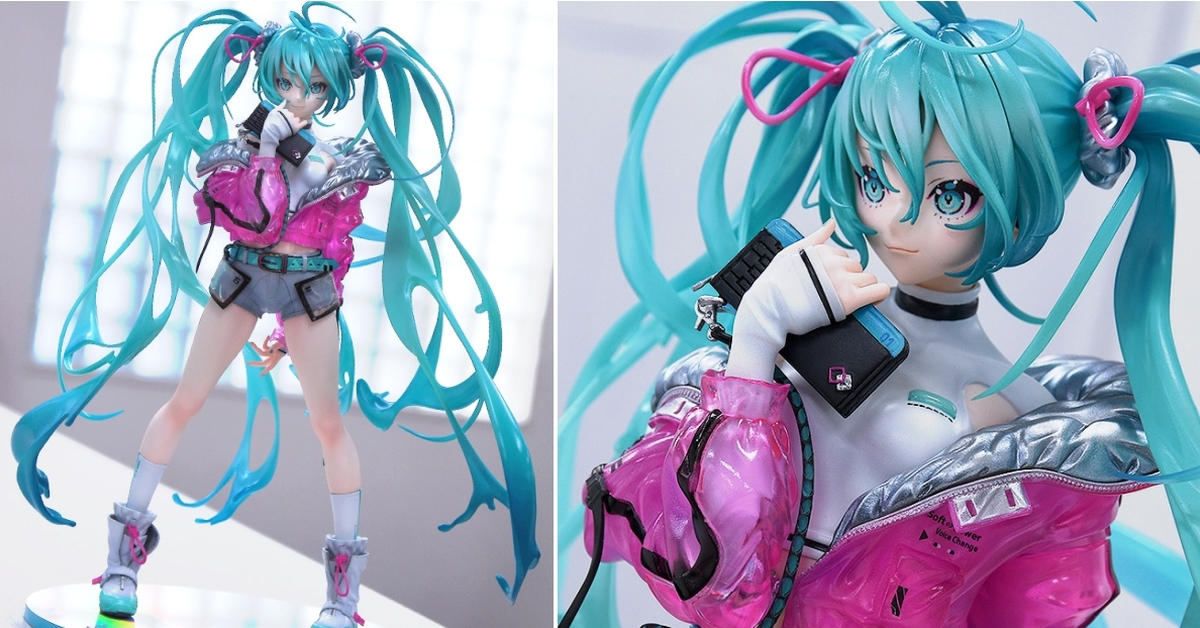 GSC「初音未來with SOLWA」1/7比例模型米山舞主視覺插畫立體化 