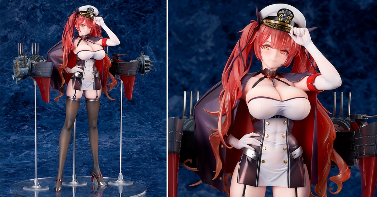 ALTER「碧藍航線 火奴魯魯／輕裝Ver. 1/7比例模型」極具魅力的豐滿咬肉感！