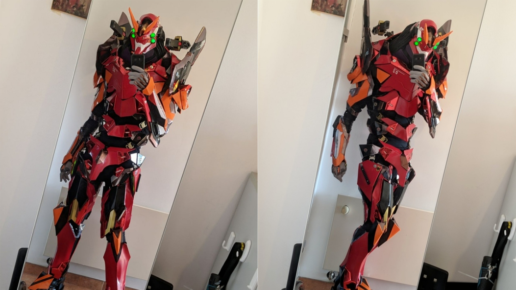 二號機本機登場！？香港Cosplayer自製《福音戰士》二號機裝扮，完成度超乎想像地高！