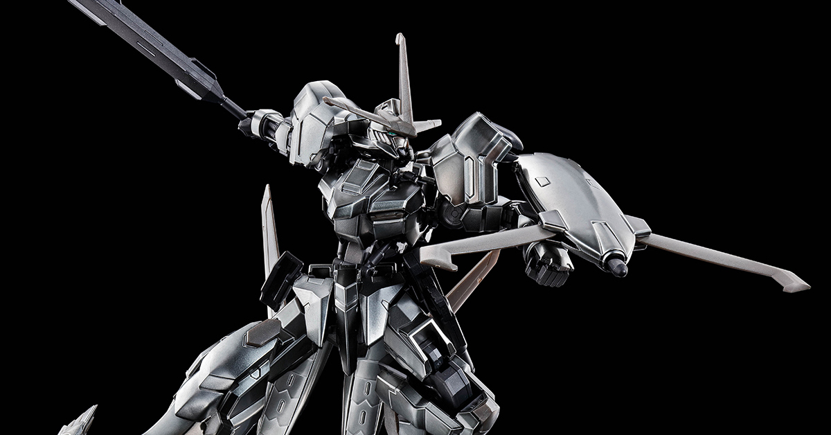 厚重金屬質感『活動限定 HG 1/144 端白星鋼彈[鐵血鍍膜版]』預計 04 月發售！