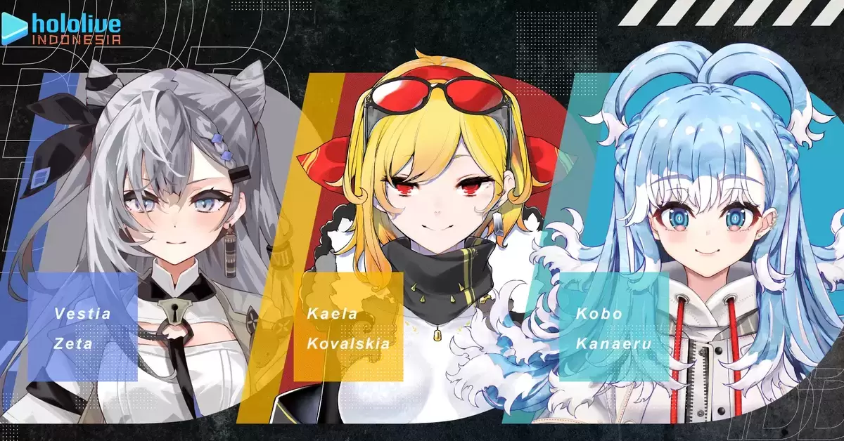 海外VTuber市場持續拓展！HoloLive ID 三期生正式宣布出道