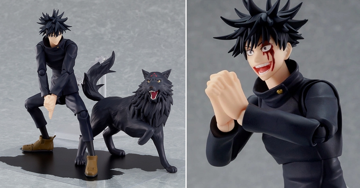 figma《咒術迴戰》伏黑惠 重現領域展開「嵌合暗翳庭」發動的狂氣表情！