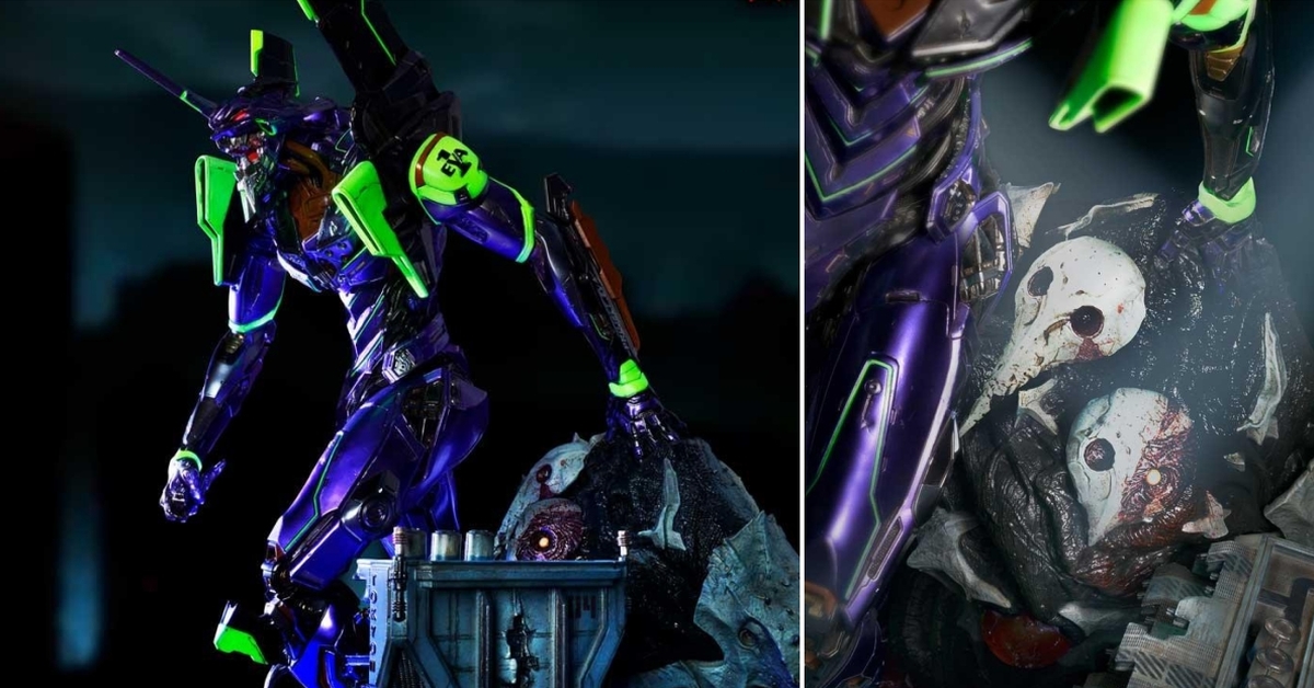 Prime 1 Studio『EVA 初號機 夜間戰鬥版（Concept By Josh Nizzi）』雕像 十週年限量500體！