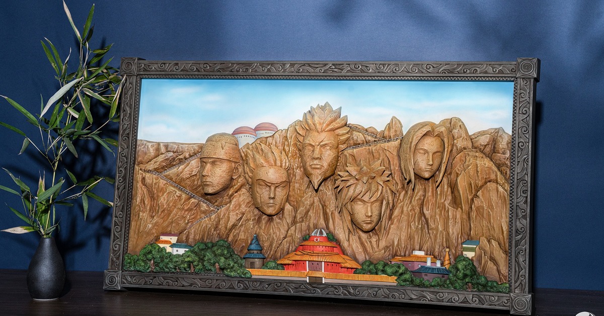 Infinity Studio《火影忍者疾風傳》火影岩 3D Art Frame 立體相框系列 岩色版／限量彩色版