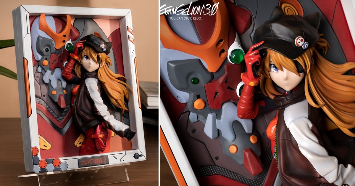 Infinity Studio《福音戰士新劇場版：Q》式波·明日香·蘭格雷 3D Art Frame 立體相框