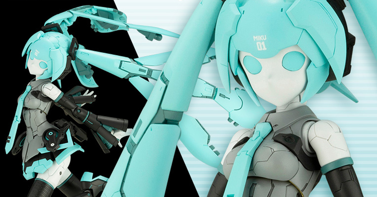 柳瀬敬之設計的機娘版初音『FRAME ARTIST 初音未來』預計 10 月發售！