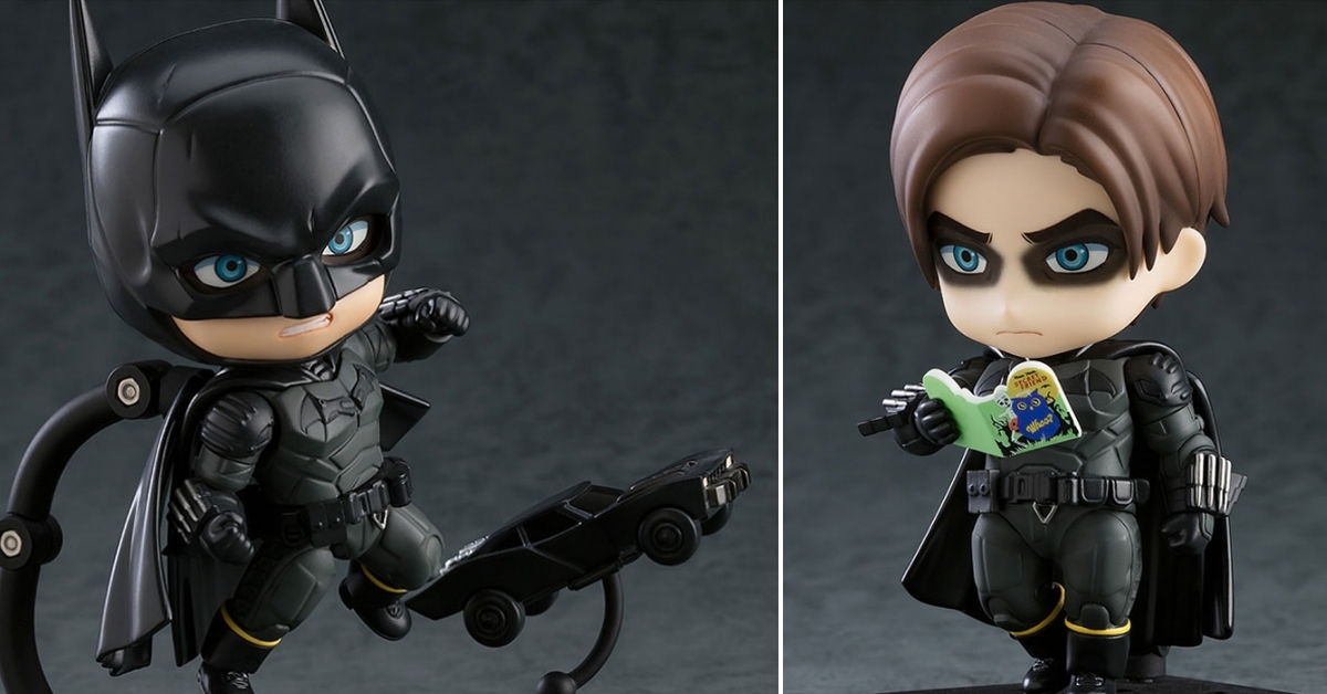 黏土人 羅伯派汀森「蝙蝠俠 THE BATMAN Ver.」附謎語人卡片、小蝙蝠車配件！