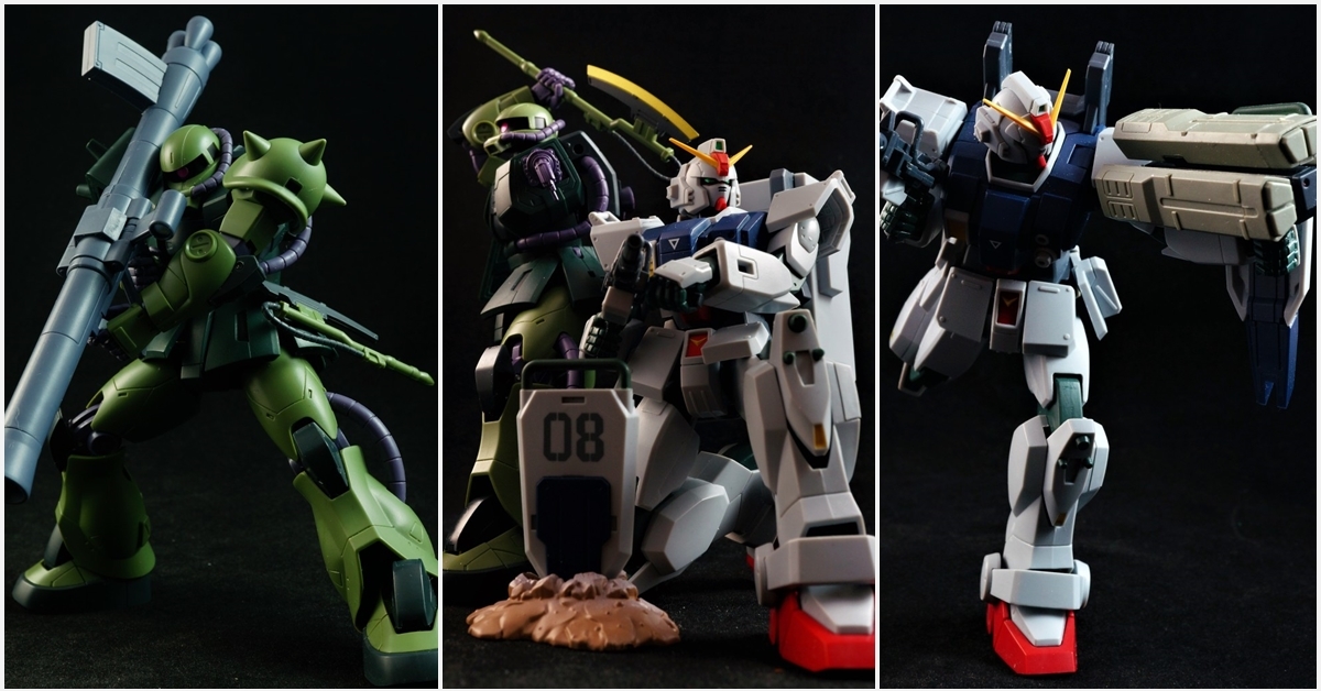 【奇玩具誌】陸地上的鬥爭——ROBOT魂 高達第08小隊 配件 及 陸戰型渣古II JC型 玩評報告