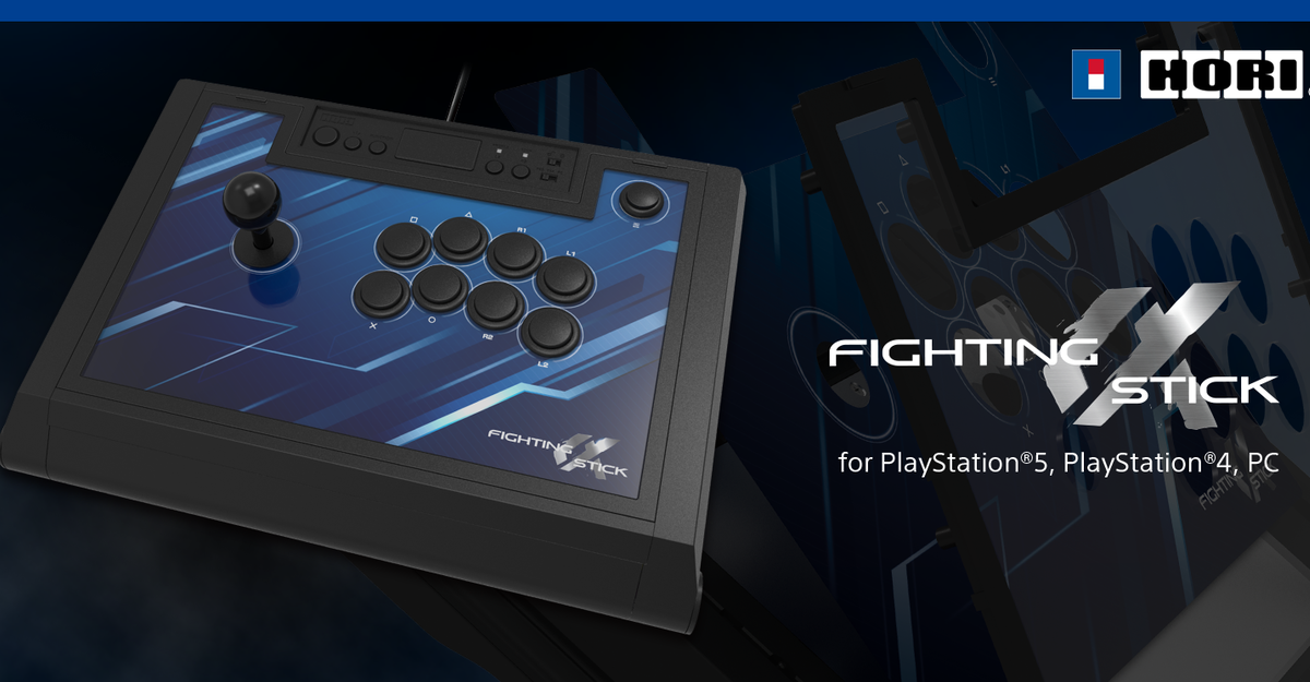 PlayStation⨉ HORI聯合研發製作格鬥遊戲專用「有線格鬥控制器OCTA」與「Fighting Stickα」