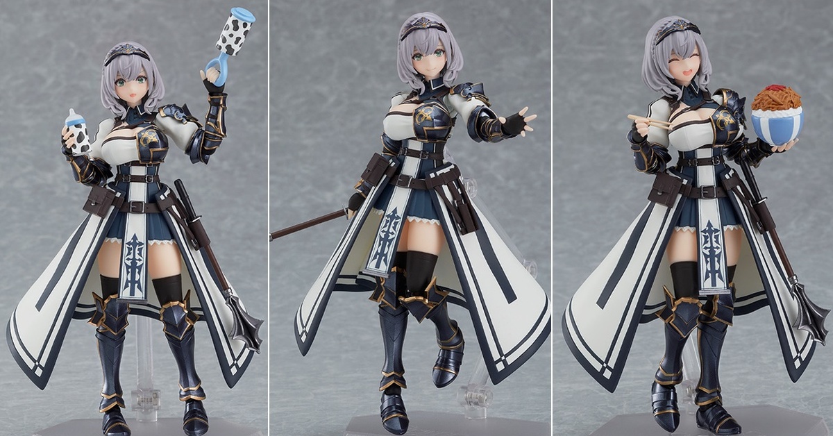 胸懷大志！figma「hololive 白銀諾艾爾」蓬鬆柔軟肌肉腦女騎士