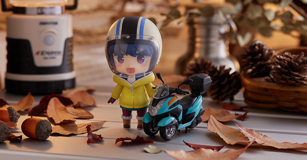 特別篇登場的三輪機車的登場！黏土人『搖曳露營△ 志摩凜 三輪機車Ver.』預計 11 月發售