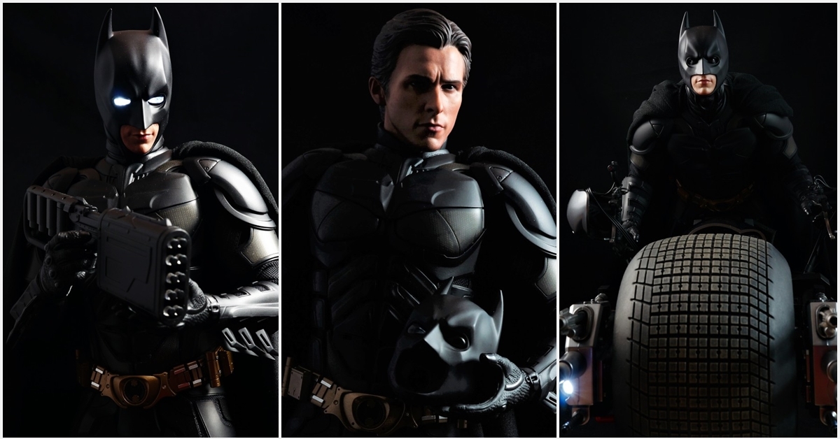 【奇玩具誌】夜神起義——HOTTOYS DX-19 THE DARK KNIGHT RISES：BATMAN & BAT-POD 玩評報告