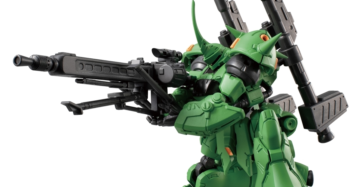 幻之綠色原型機『機動戰士鋼彈 G-FRAME FA 肯普法原型機』預計 08 月發售！