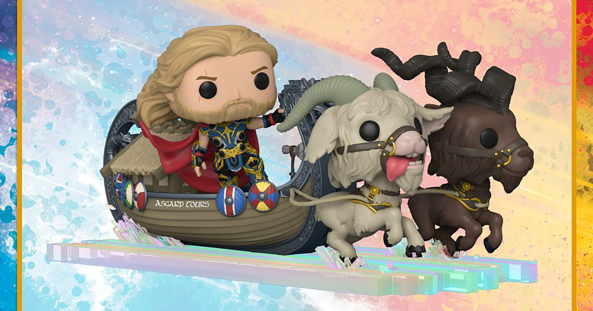 Funko POP! RIDES『ソー：ラブ＆サンダー』ゴートボート（The Goat Boat）