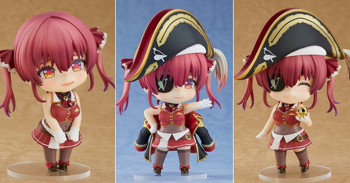 Ahoy! 黏土人hololive「寶鐘瑪琳」性感船長可愛現身！