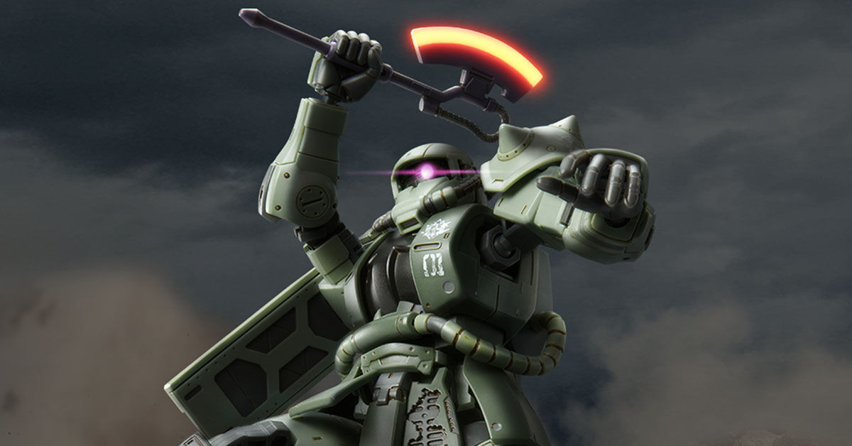 再現作畫崩壞頭部與戰損『HG 1/144 德安專用薩克』預計 07 月發售！