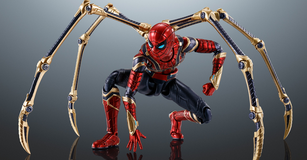 S.H.Figuarts《蜘蛛人：無家日》鋼鐵蜘蛛 全新金屬配色再登場！