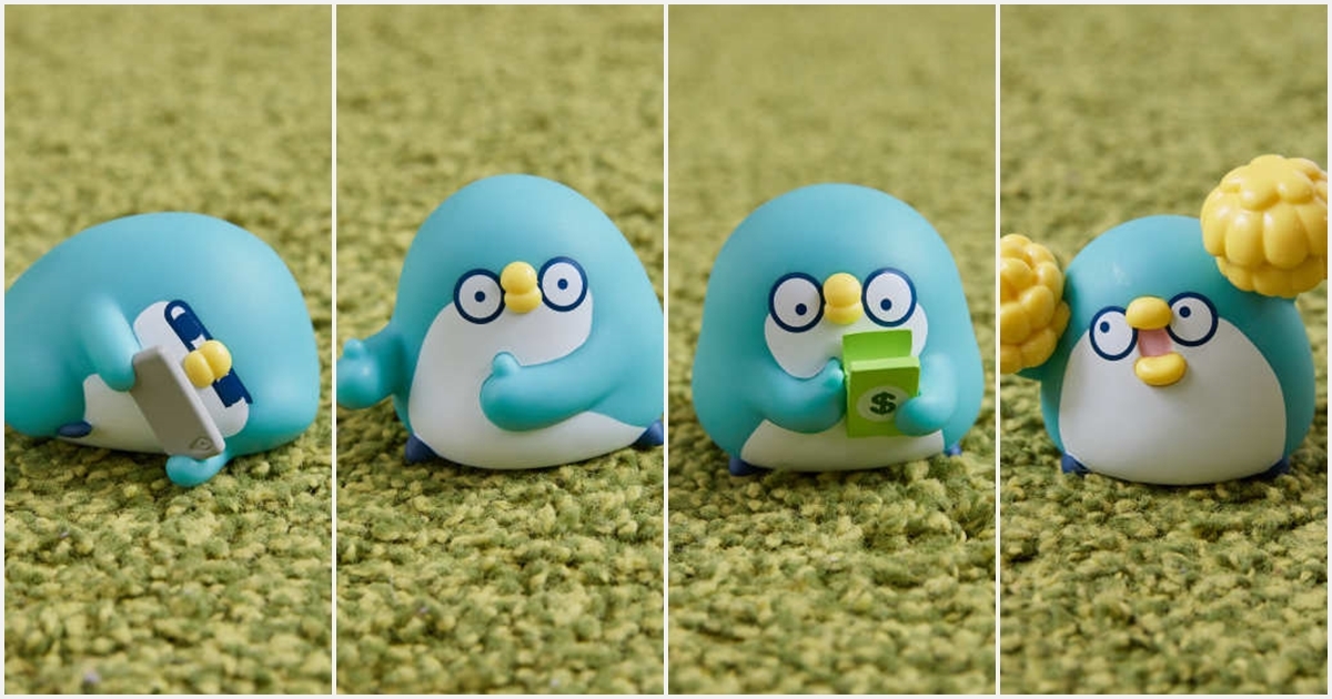 【開箱】厭世萌企鵝來襲！PP mini LAZY DAYS 公仔新登場