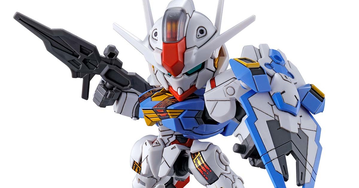 《機動戰士鋼彈 水星的魔女》主角機「風靈鋼彈」將推出 SDEX 組裝模型新作！