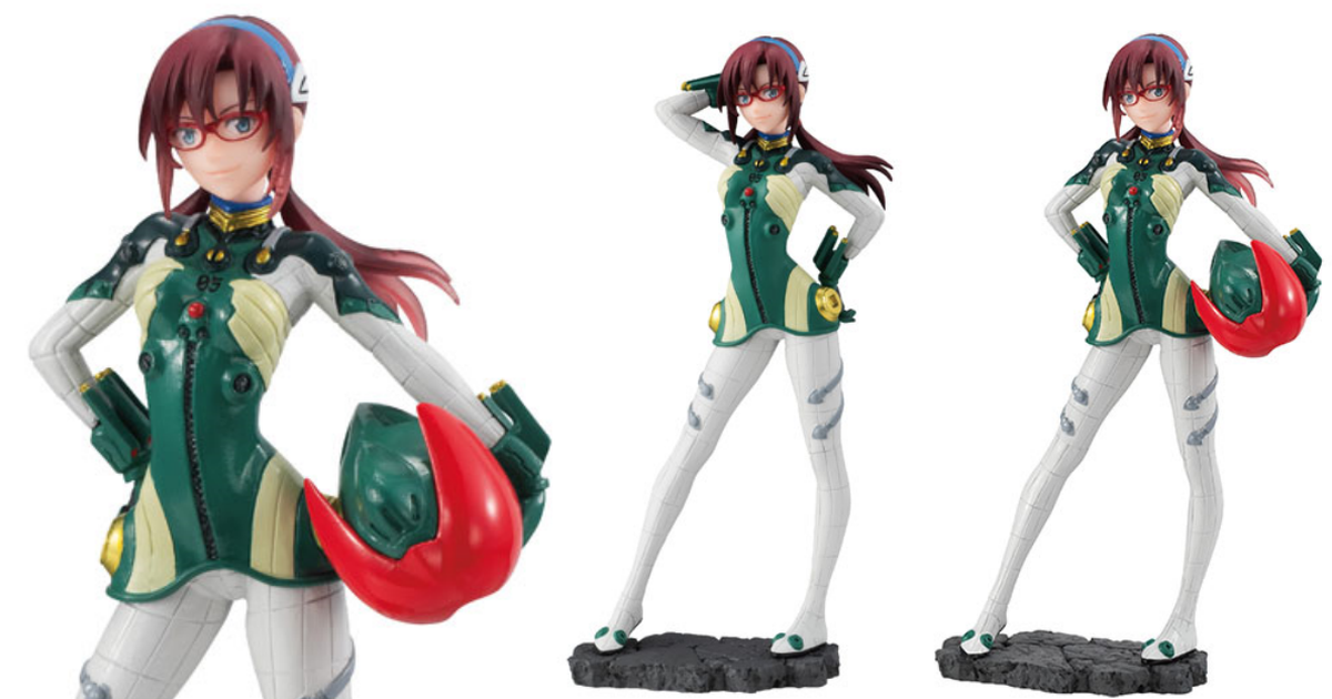 萬代「GashaPortraits PREMIUM EVANGELION 真希波」盒玩 滿滿細節的綠色駕駛服！