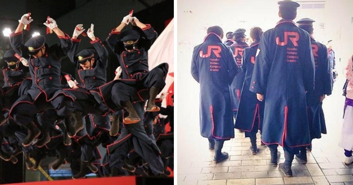 制服像邪惡組織的存在？ 帶點中二又帥氣的日本JR九州櫻燕隊