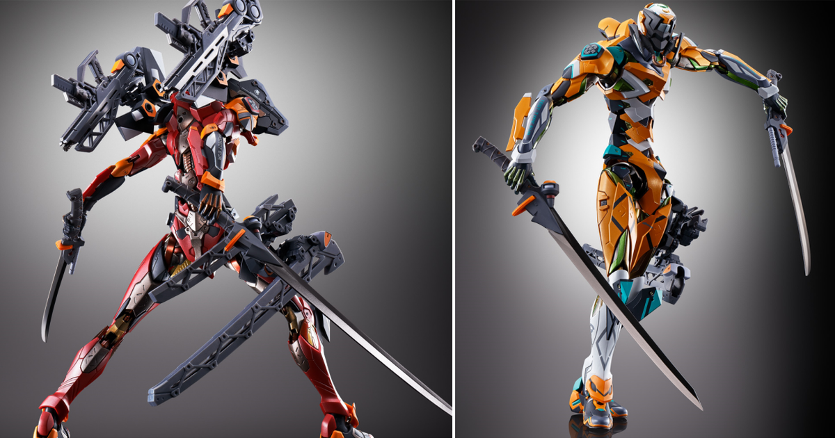 METAL BUILD《新世紀福音戰士》EVA專用武裝套組 擴充二刀流重裝造型
