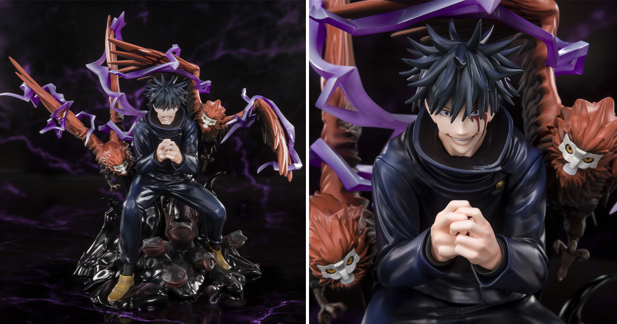 Figuarts ZERO《咒術迴戰》伏黑惠 領域展開「嵌合暗翳庭」與豪華式神特效！