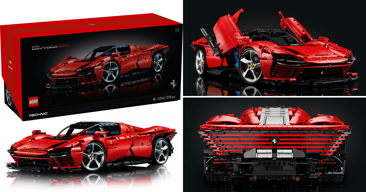 LEGO 42143 テクニックシリーズ【フェラーリ Daytona SP3】1/8スケール