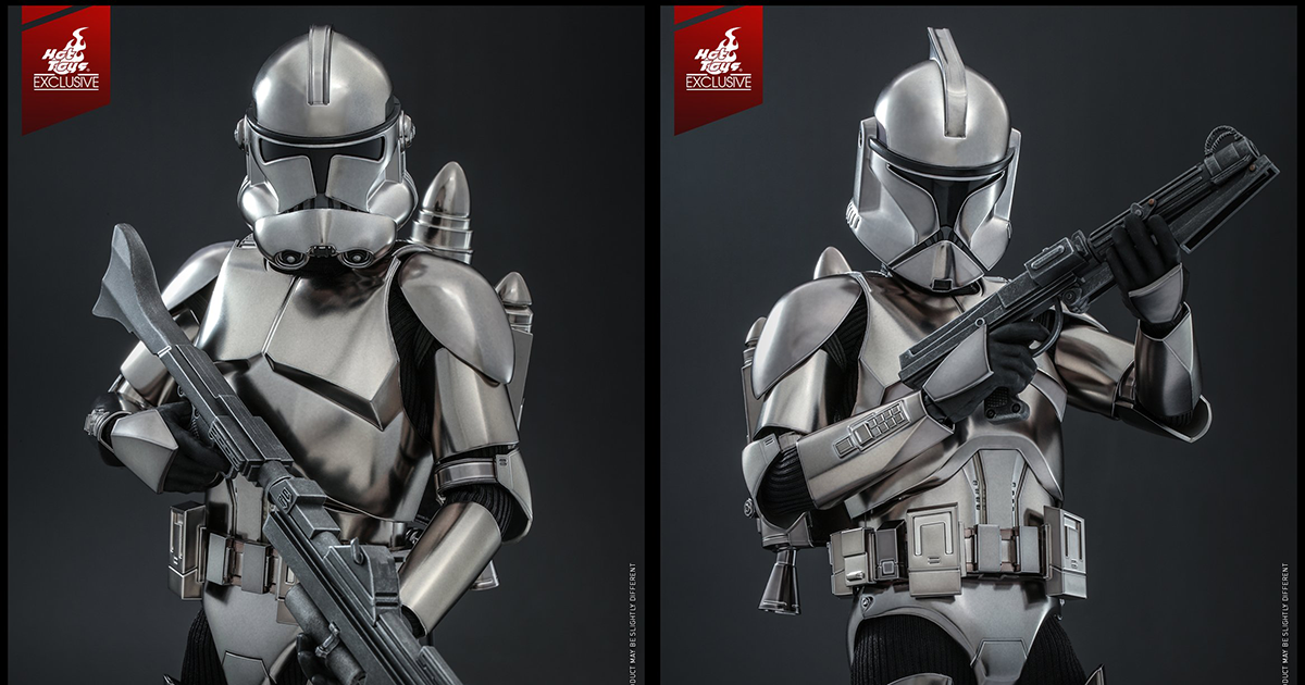Hot Toys『スター・ウォーズ』クローン・トルーパー クローム版（Clone 