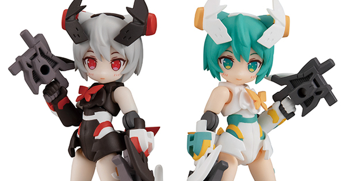 再現武裝合體造型 Desktop Army『希爾菲Ⅱ /MODE B 複合武裝套組』預計 11 月發售！
