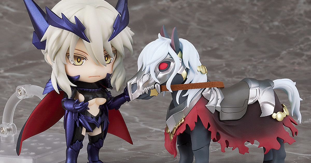 與愛馬一起變可愛！黏土人『FGO Lancer/阿爾托莉亞‧潘德拉剛[Alter]』預計 11 月發售