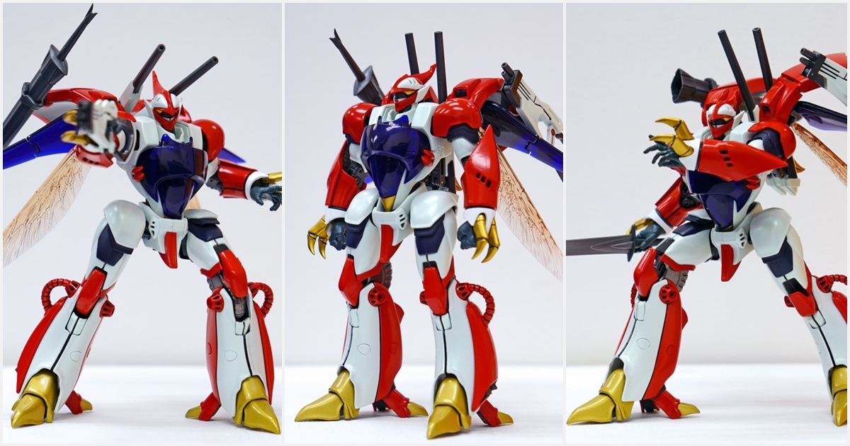[D.M.S. 玩具報告] 脫離昆蟲的外殼...... Metal Robot 魂 - 聖戰士翼霸 Billbine