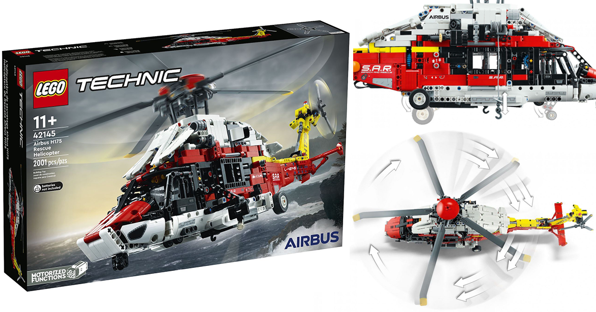 LEGO 42145 科技系列【Airbus H175 救援直升機】Rescue Helicopter